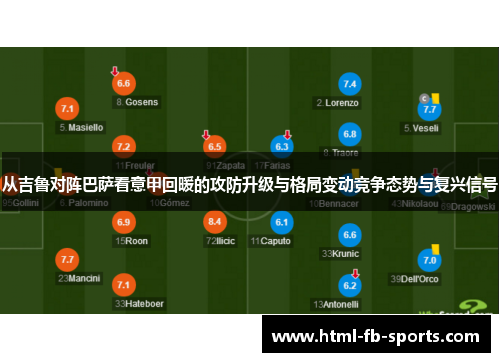 从吉鲁对阵巴萨看意甲回暖的攻防升级与格局变动竞争态势与复兴信号