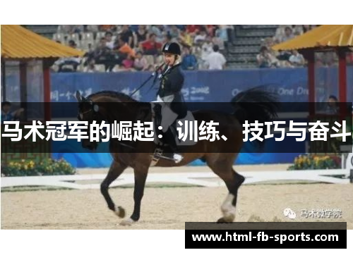 马术冠军的崛起：训练、技巧与奋斗